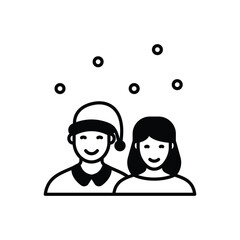Couple vector icon