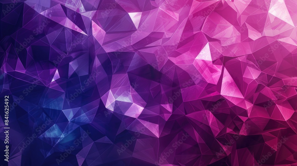 Poster low polygon design for horizontal advertisement label flyer and web backdrop with space for text bit