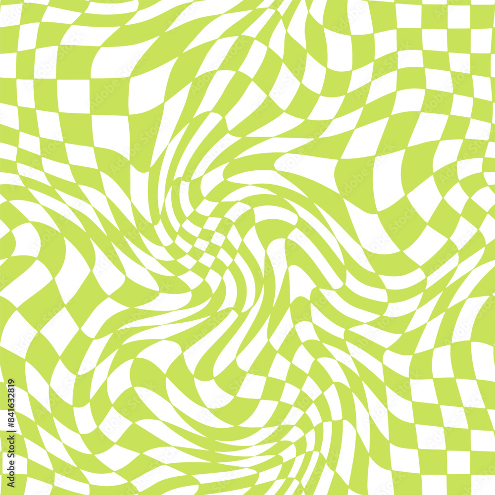 Poster abstract seamless vector pattern with chess board