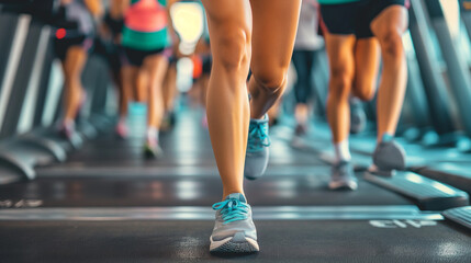 Fototapeta premium Popular fitness challenges and their health benefits