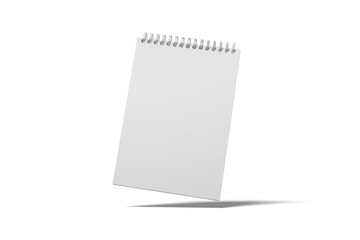 Floating of Spiral Notebook