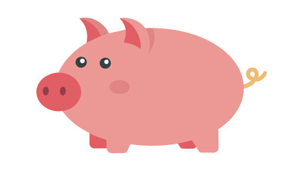 colorful illustration of a piggy bank