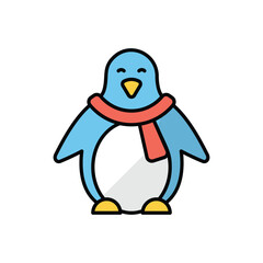 Penguin vector icon