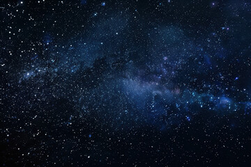 A breathtaking view of the vast outer space filled with countless stars and glowing galaxies, showcasing the infinite beauty of the universe.