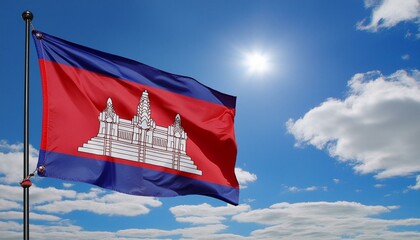 The Flag Of Cambodia
