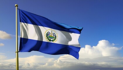 The Flag Of El Salvador