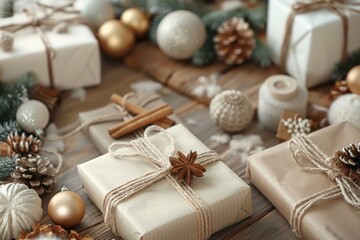 Christmas Holiday Decorations and Gift Wrapping