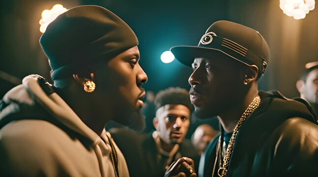 Rappers in Action. Urban Music Clash