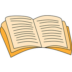 vector illustration of a book