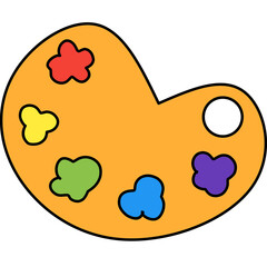 Color palette illustration 