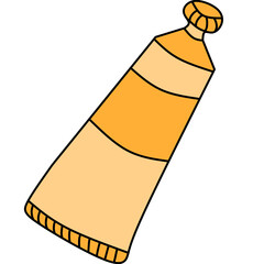 illustration of colored paint 