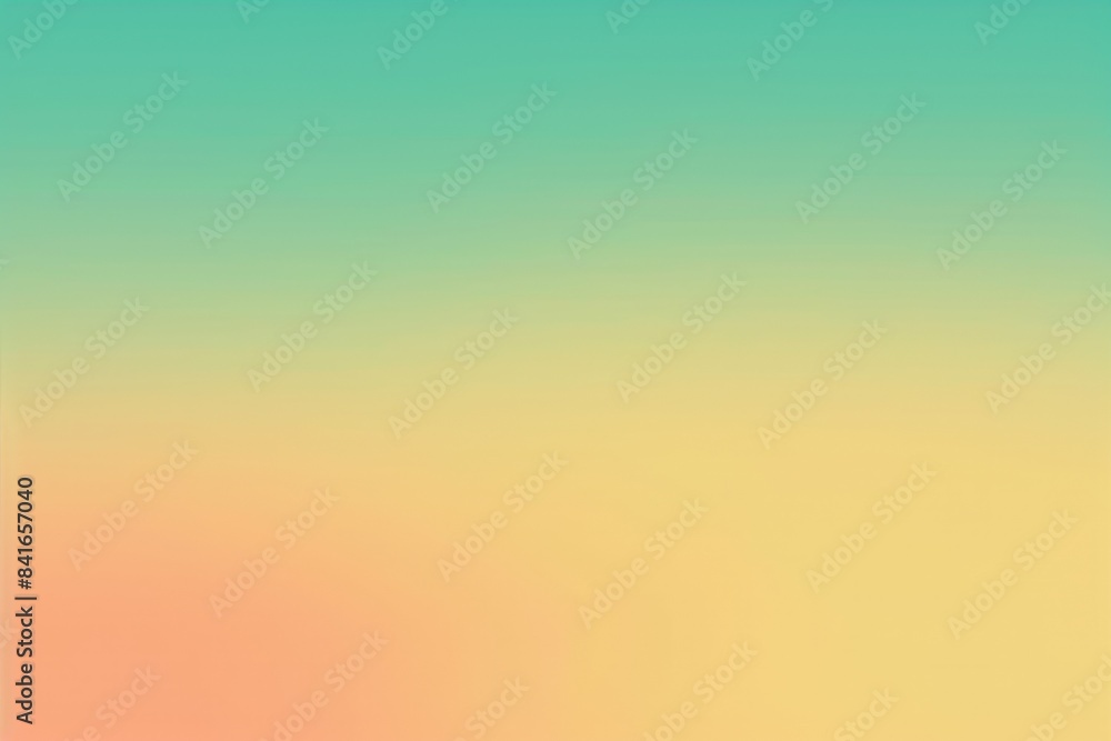 Aufkleber abstract blurred colorful background with a smooth transition between green, yellow and orange, idea