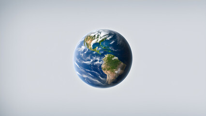 Fototapeta premium A green and beautiful Earth that can be used as a graphic image