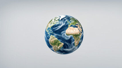 Obraz premium A green and beautiful Earth that can be used as a graphic image