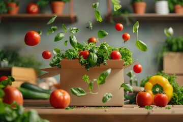 Vegetables in Motion: tomatoes