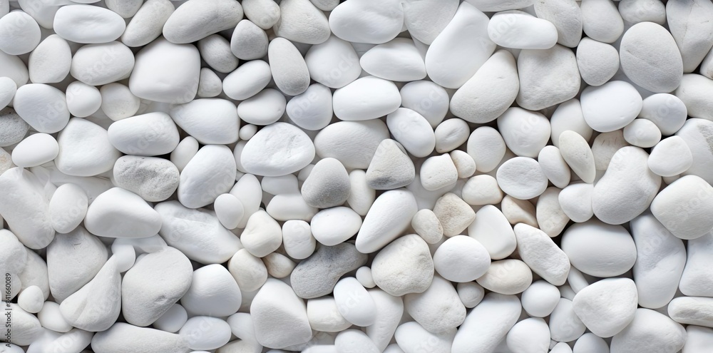 Poster white stone texture as a background a row of white stones arranged in a row from left to right, with
