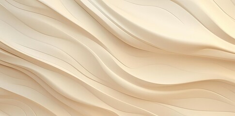 smooth textures of a white fabric with a lot of folds