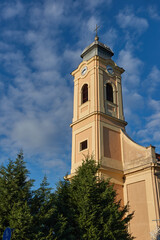 Old church tower renovated