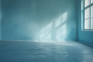 Obraz premium Room with window casting sunlight and shadows