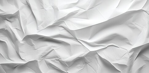 crinkled paper texture on a isolated background