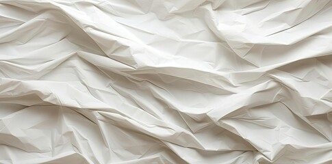 Obraz premium crinkled paper texture on a isolated background