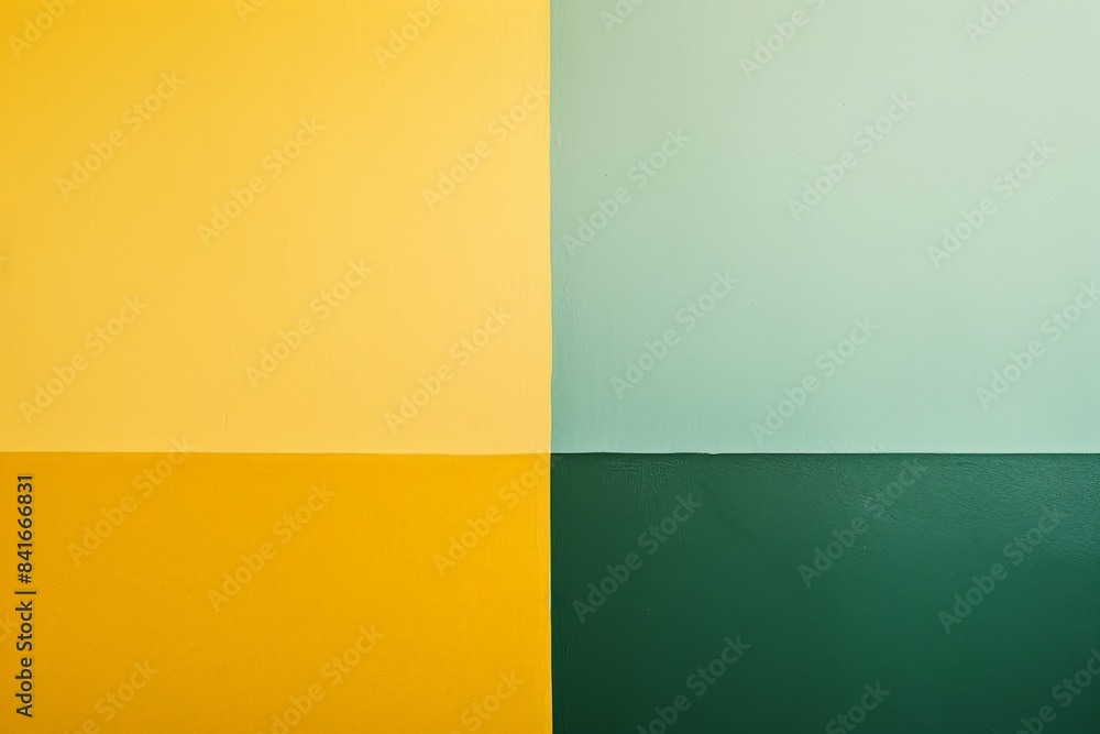 Poster abstract background with four colors creating a geometric composition, perfect for any project that 