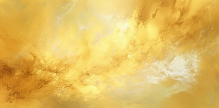 background gold texture of the sky with clouds