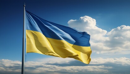 The Flag Of Ukraine