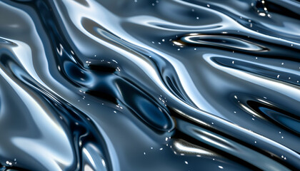 surface detail rendering, smooth visual concept with smooth curve, liquid textured surface