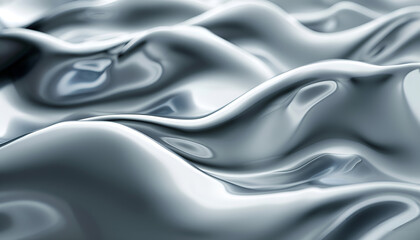 Fototapeta premium surface detail rendering, smooth visual concept with smooth curve, liquid textured surface