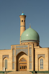 Mosque in tashkent Uzbekistan, city centre in central asia, silk road