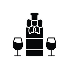 Wine vector icon