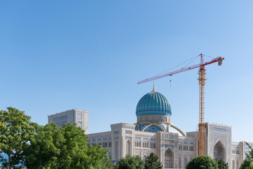 construction of the mosque