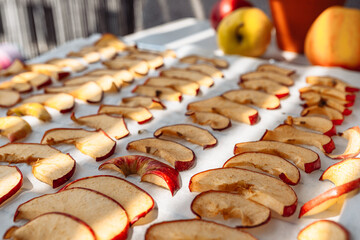 homemade dried apples