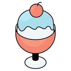 Premium design icon of popsicle 