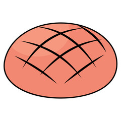 Premium design of the melonpan