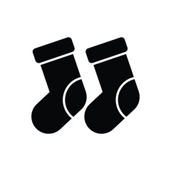 Sock vector icon