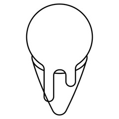 Premium design icon of ice cream 