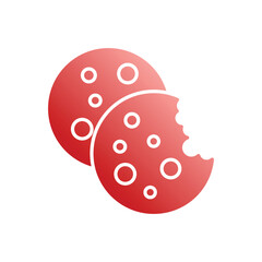 Cookie vector icon