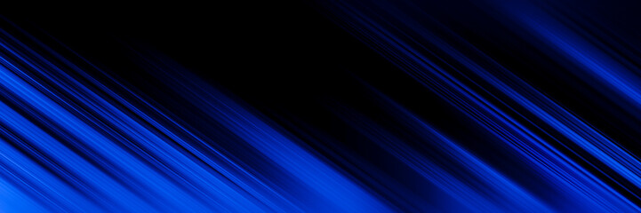 Obraz premium abstract blue and black are light pattern with the gradient is the with floor wall metal texture soft tech diagonal background black dark clean modern.
