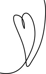 Heart drawing, love, valentine, romantic