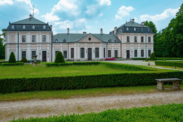 2023-05-30; Historic Sieniawa Palace, built at the beginning of the 18th century, Sieniawa. poland