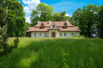 2023-05-30; Historic Sieniawa Palace, built at the beginning of the 18th century, Sieniawa. poland