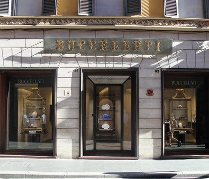 Buccellati Store in Rome, Italy