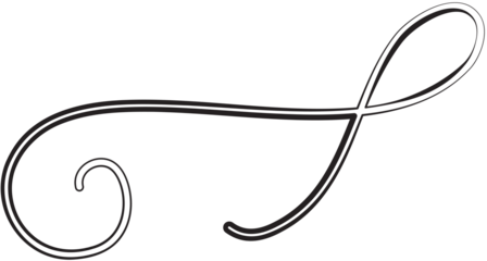 Decorative border. Floral and vintage