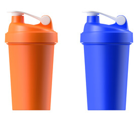 Plastic protein shaker