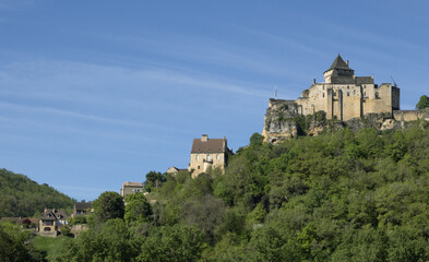 Ch&acirc;teau de Castelnaud en Dordogne en France