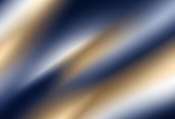 Naklejka premium Grainy gradient background white gold and blue abstract wave backdrop, noise texture effect, banner poster header design