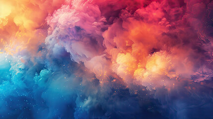 Colorful abstract texture backdrop, AI generative