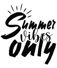 Summer T-Shirt Design vector, Vacation Shirts, Beach vibes, Happy summer, Hello summer, Sun in the fun,

